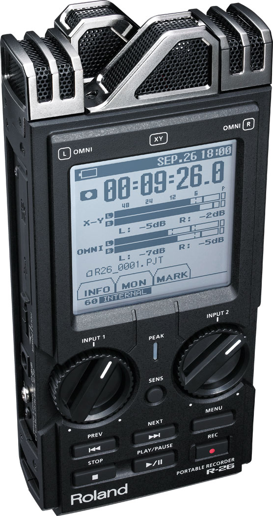 Roland - R-26 | 6-Channel Portable Recorder