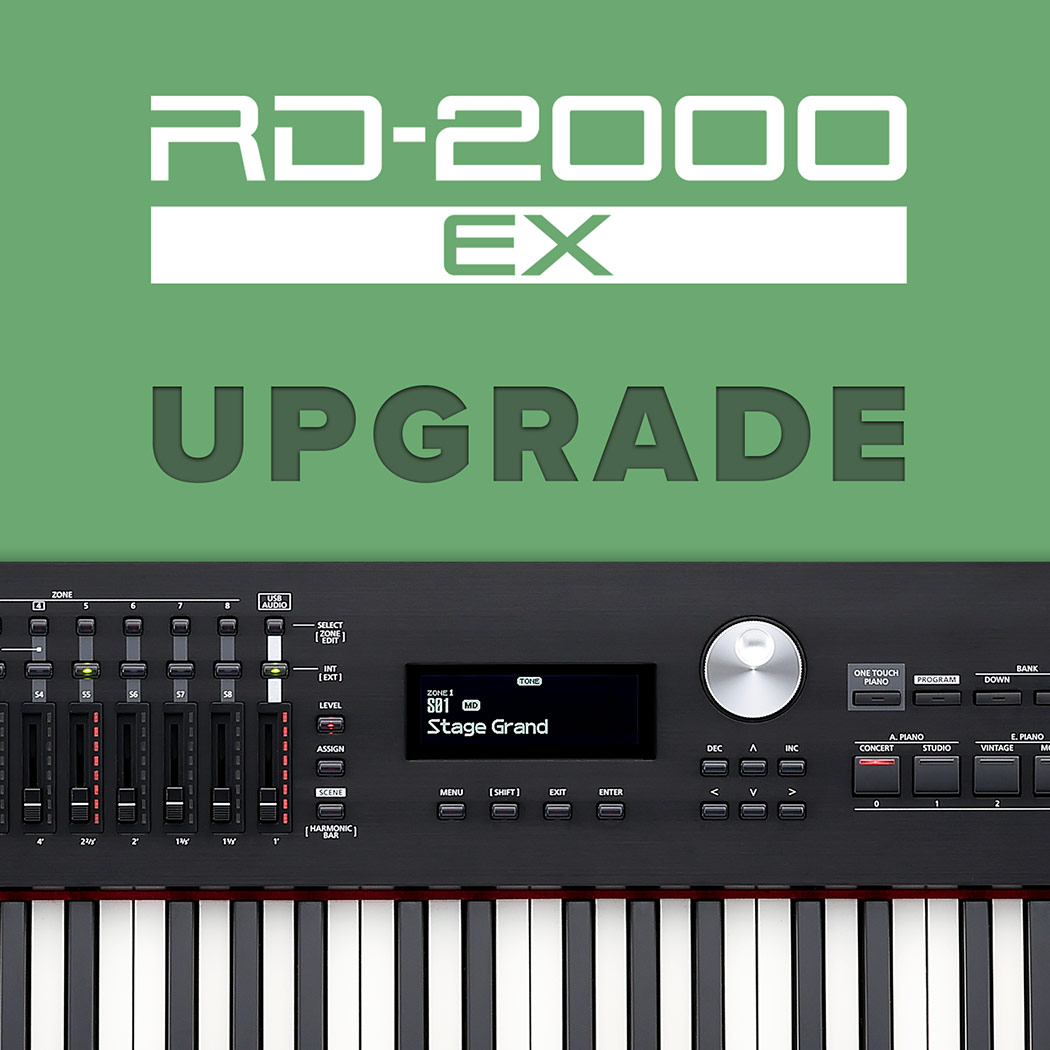 Roland - RD-2000 EX Upgrade | System Upgrade for the RD-2000 Stage Piano