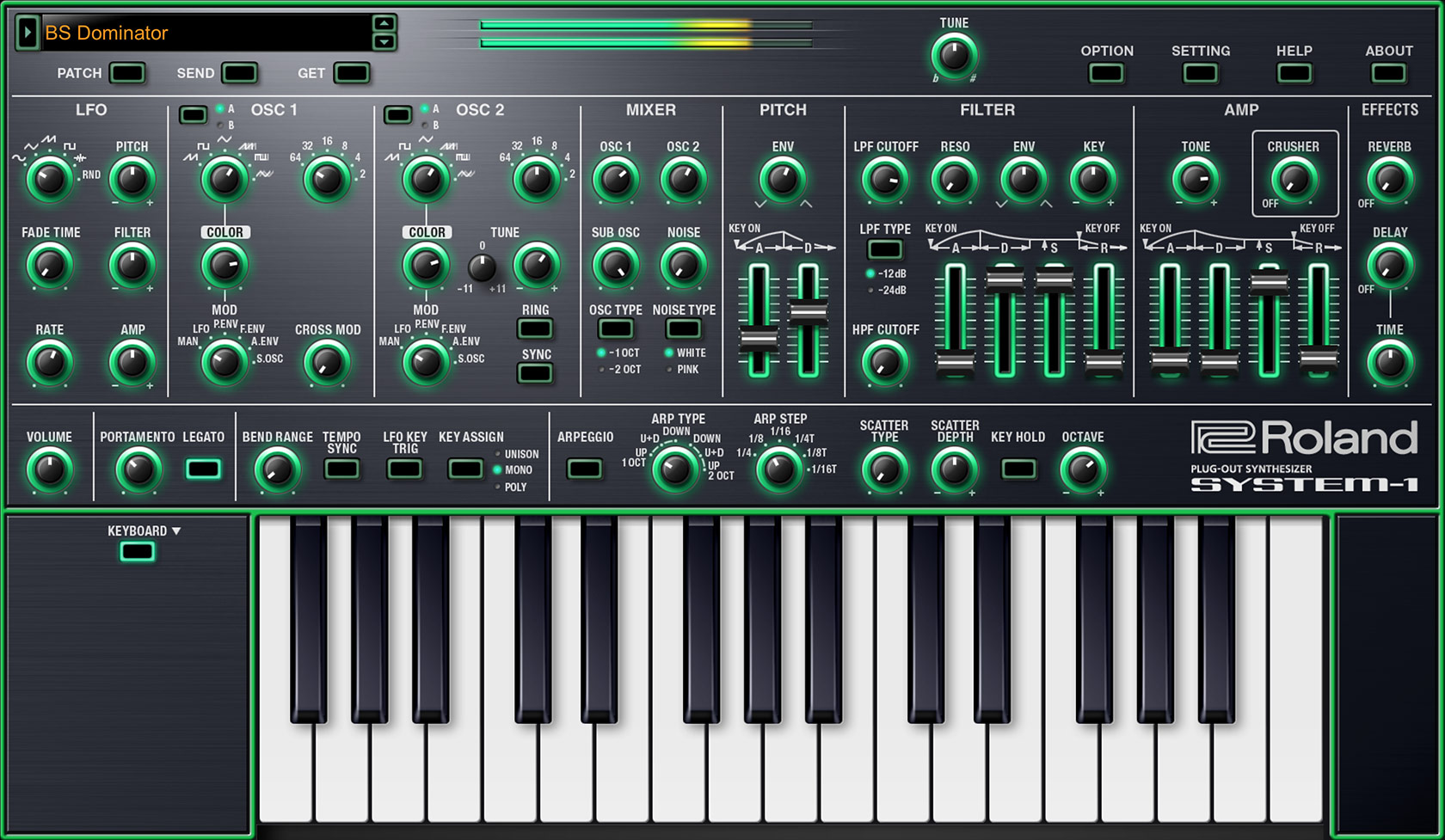 Roland - SYSTEM-1 | Software Synthesizer
