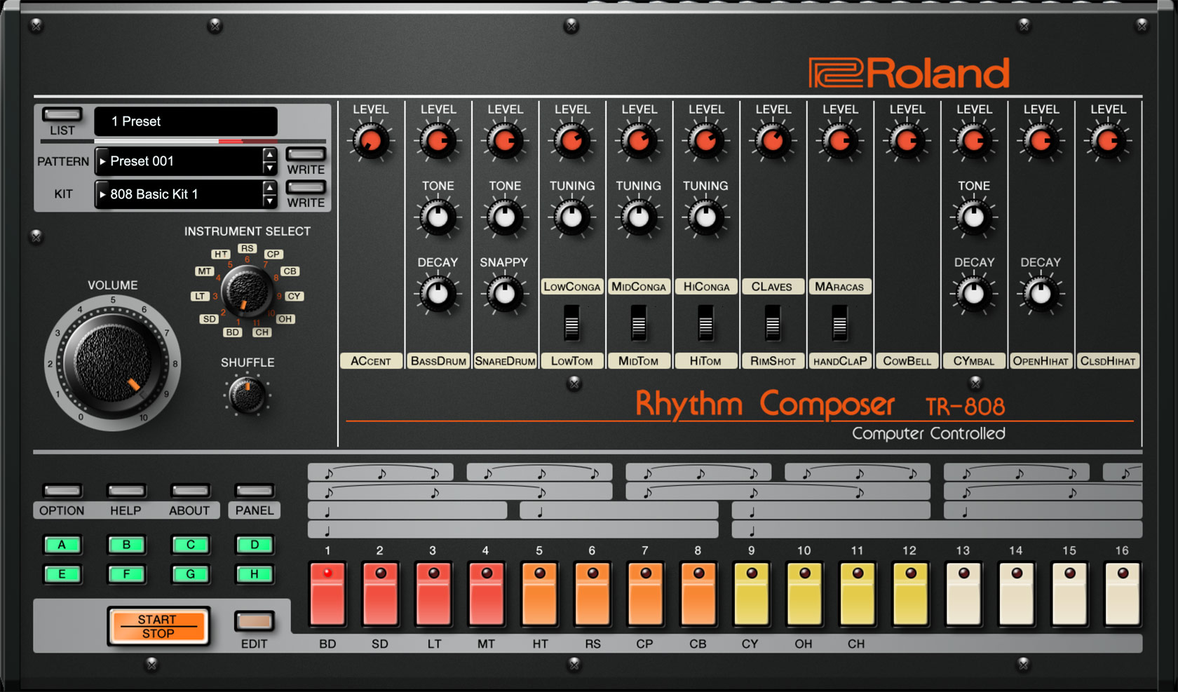 Roland Tr 808 Software Rhythm Composer