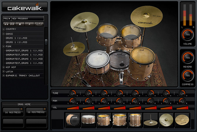 cakewalk instrument definition files williams