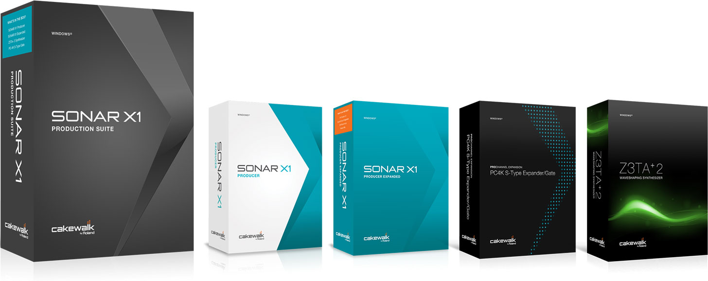 Roland - SONAR X1 Production Suite | Digital Audio Workstation