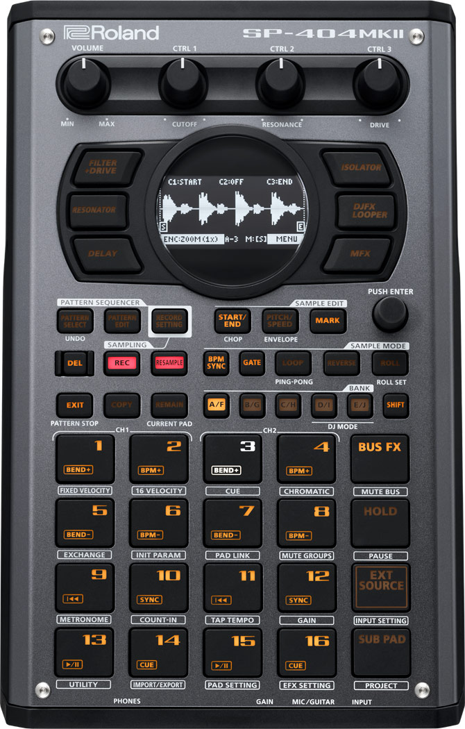 Roland - SP-404MKII | Creative Sampler and Effector
