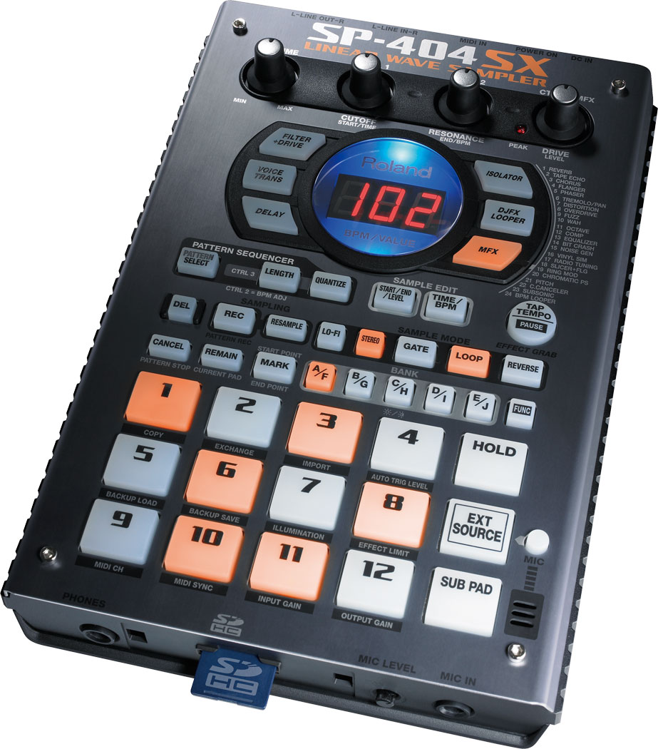 オンライン学習 Roland SP-404SX SP404SX 動作確認済付属品付 中古 DJ機器