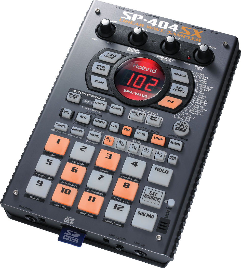 オンライン学習 Roland SP-404SX SP404SX 動作確認済付属品付 中古 DJ機器