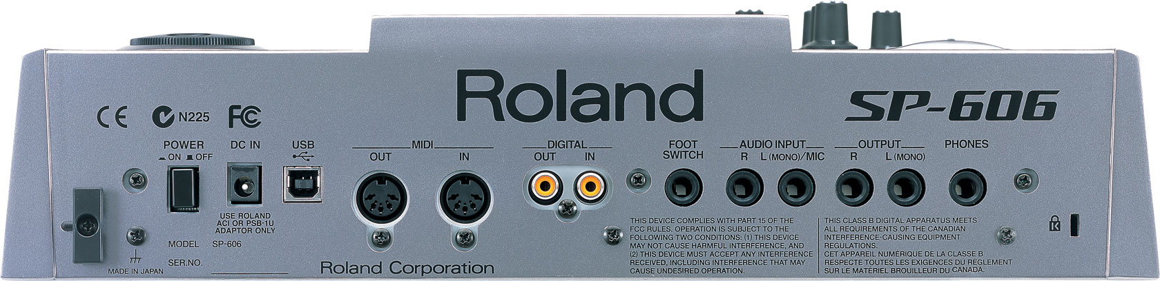 roland sp 606 sampler