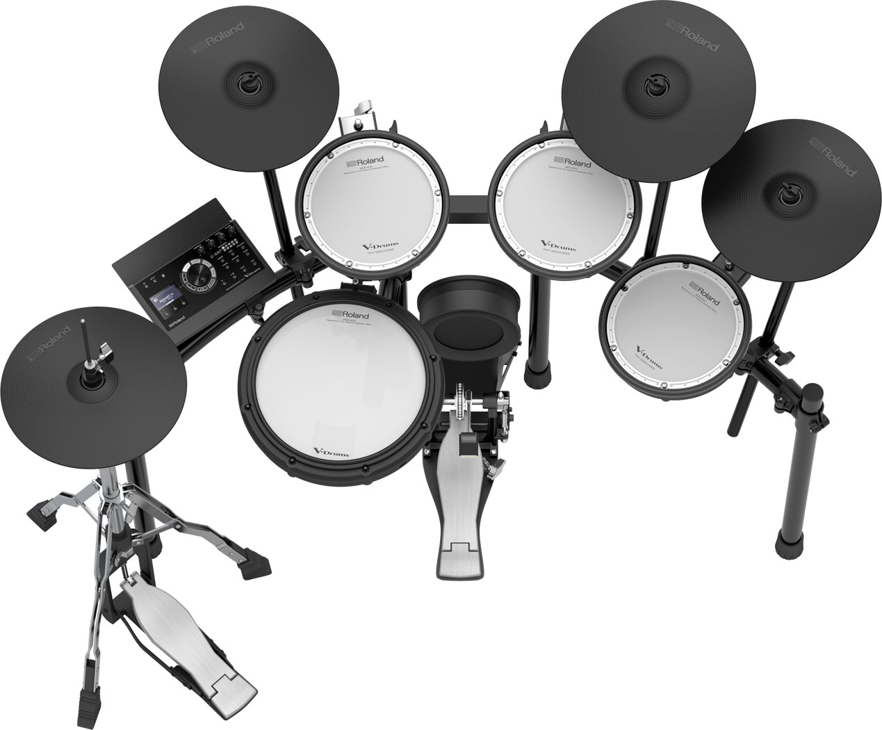 Roland TD-17KVX Electronic Drum Set w/ Drum Throne 