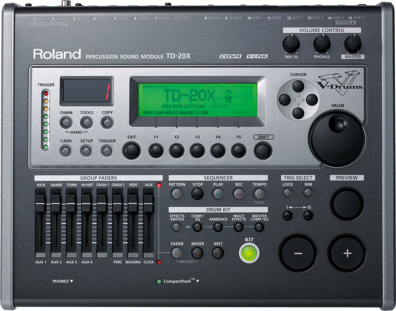 Roland - TD-20X | Percussion Sound Module