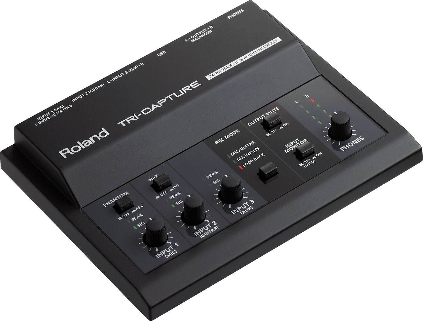 Roland - TRI-CAPTURE | USB Audio Interface [UA-33]