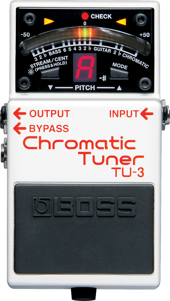 bass guitar tuner pedal