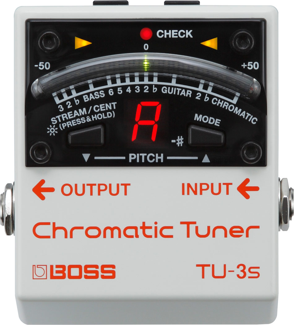 BOSS - TU-3S | Chromatic Tuner