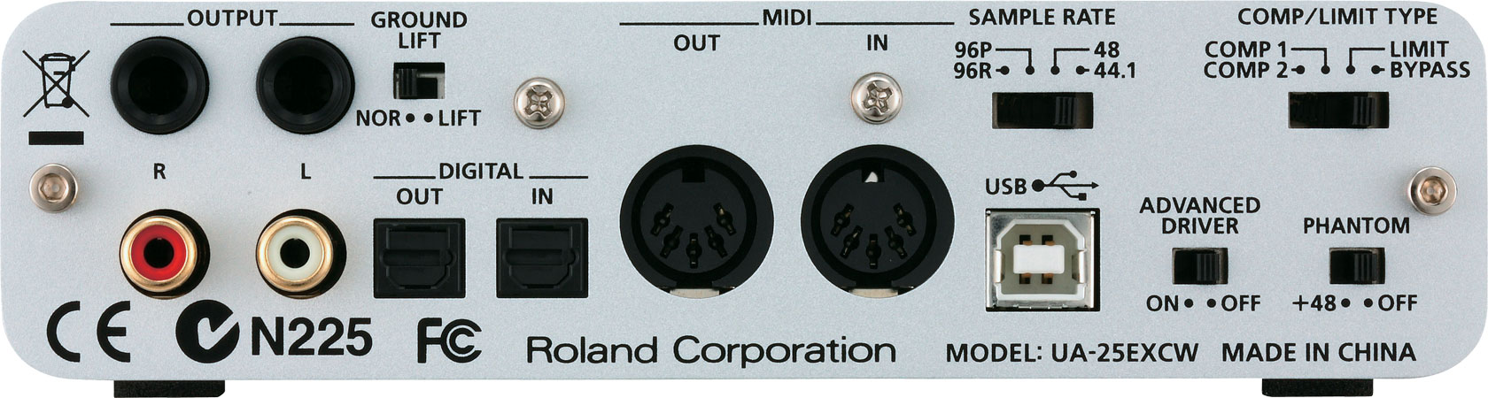 Roland - UA-25EX | 24-bit USB Audio Capture