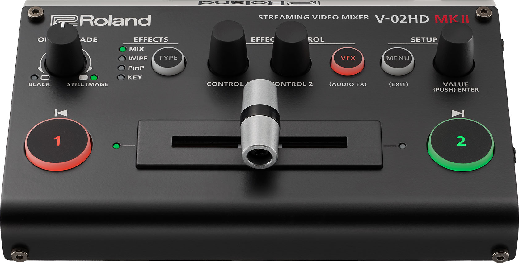 Roland Pro A/V - V-02HD MK II | ストリーミング・ビデオ・ミキサー