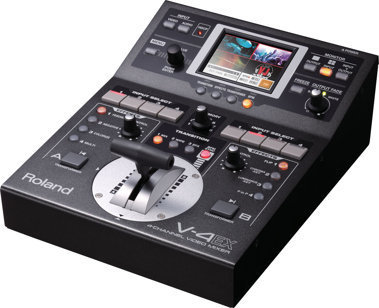 Roland Pro A/V - V-4EX | 4-Channel Digital Video Mixer with Effects
