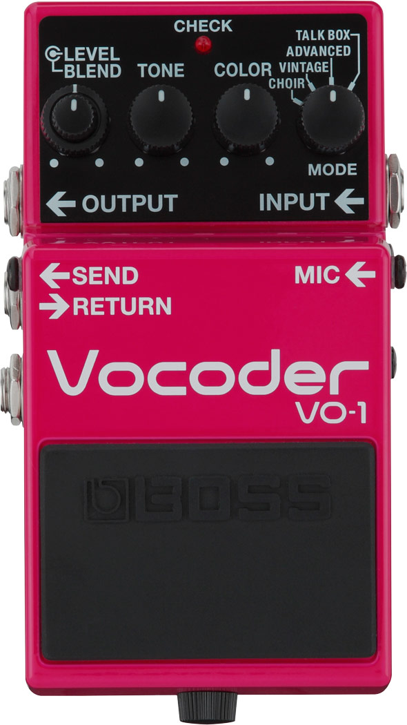 Boss VO-1 Vocoder Effect Pedal w/ 4 Cables 