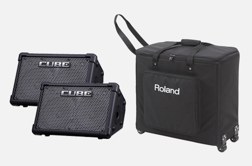 CUBE Street EX PA Pack | Battery-Powered Stereo Amplifier - Roland