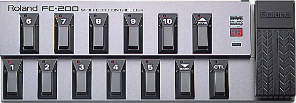 FC-200 | MIDI Foot Controller - Roland