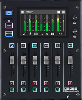 Gigcaster 5 | Audio Streaming Mixer - BOSS