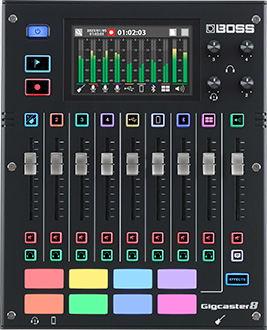 BOSS - Gigcaster 8 | Audio Streaming Mixer