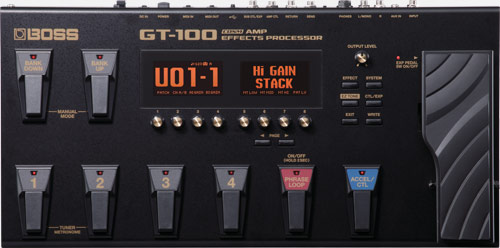 boss gt-100 updates