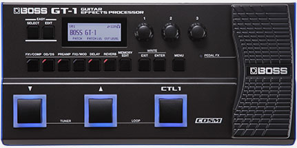 GT-1 | Guitar Effects Processor - BOSS