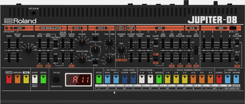 Roland Boutique JUPITER-08 and n/vision: A Mini JUPITER-8 and Roland's First Boutique Wavetable Synth