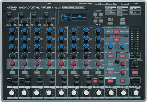 M-16DX | 16-Channel Digital Mixer - Roland