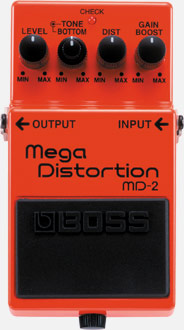 mega distortion pedal