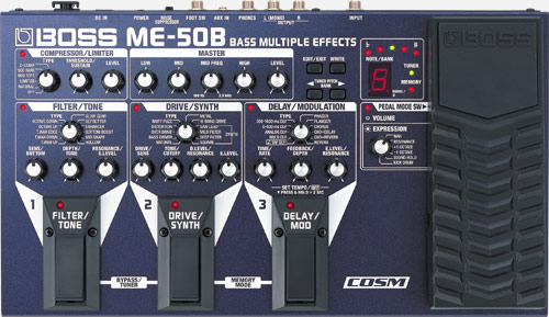BOSS - ME-50B | Bass Multiple Effects
