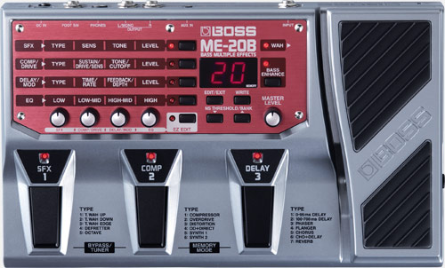 BOSS - ME-20B | Bass Multiple Effects