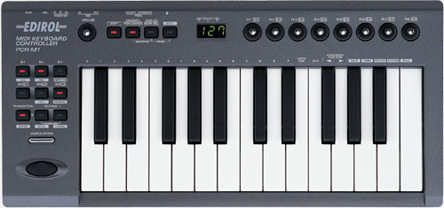 edirol midi keyboard controller