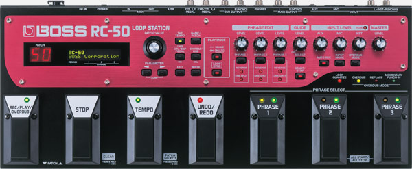 boss rc 50 loop station