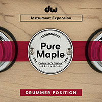 DW Pure Maple: Drummer Position