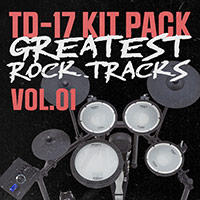 TD-17 Kit Pack: Greatest Rock Tracks Vol. 1