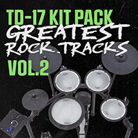 TD-17 Kit Pack: Greatest Rock Tracks Vol. 2