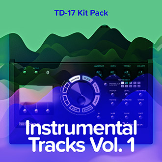 TD-17 Kit Pack: Instrumental Tracks Vol. 1