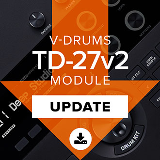 Roland - TD-27 Version 2 Update | Upgrade for the TD-27 V-Drums Module