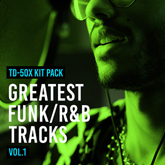 TD-50X Kit Pack: Greatest Funk/R&B Tracks Vol. 1