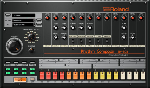 Roland - TR-808 | Software Rhythm Composer