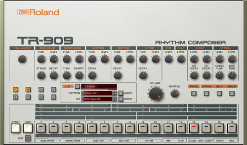 Roland Tr 909 Software Rhythm Composer