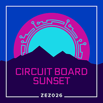 ZEZ026 Circuit Board Sunset