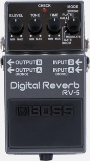 boss bass reverb pedal