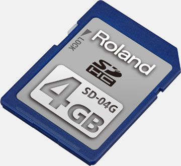 Civiel Verwaarlozing Burger Roland Pro A/V - SD-04G | SD/SDHC Memory Card