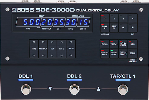 BOSS - SDE-3000D | Dual Digital Delay