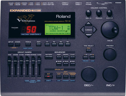 Transparent Legacy ignore TD-10 | Percussion Sound Module - Roland