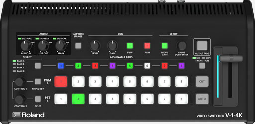 【極美品】Roland V-1HD HDビデオスイッチャー Amazon | Roland ローランド ビデオスイッチャー V-1HD フルHD1080p