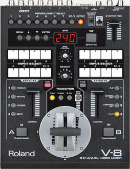 Edirol V-8 video mixer