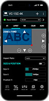 VC-1SC-4K Remote