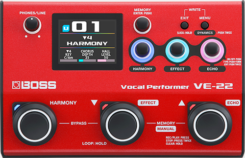 BOSS - VE-22 | Vocal Performer