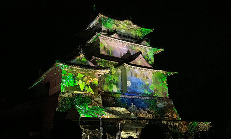 1 minute Projection Mapping Competition 2019 in 小田原城